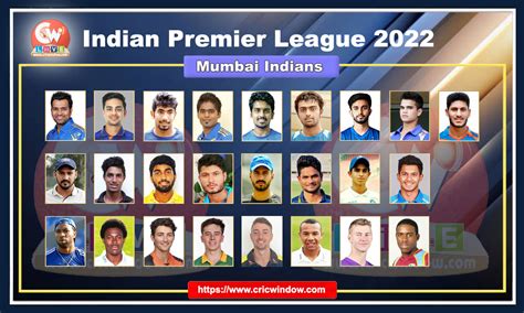 mumbai indians squad 2022 ipl
